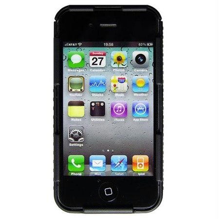 NITE IZE Nite Ize CNT-IP4-01SC Nite Ize Connect Slim Durable Case & Clip for iPhone 4 4s - Black CNT-IP4-01SC